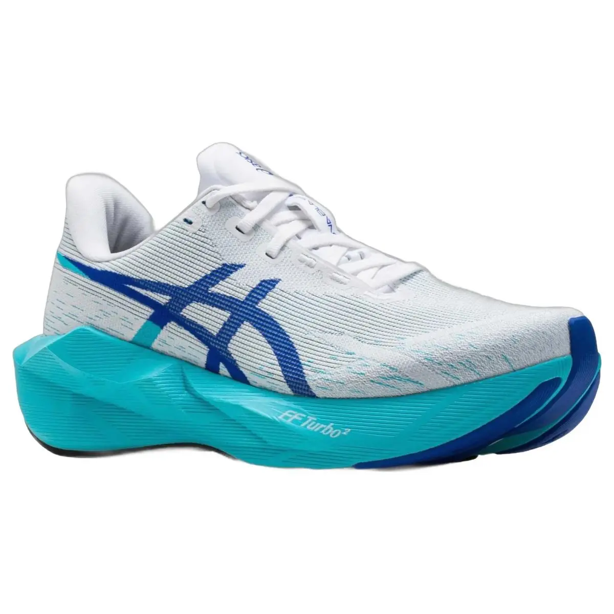 Asics shoes - Novablast 6 - Novablast - 1011C243101 - White/Energy Aqua 3