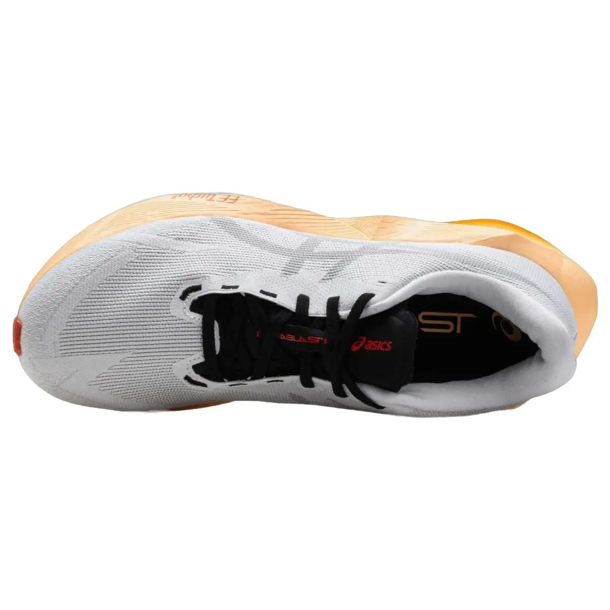 Asics shoes - Novablast 6 - Novablast - 1011C243102 - White/Orange Glow 8