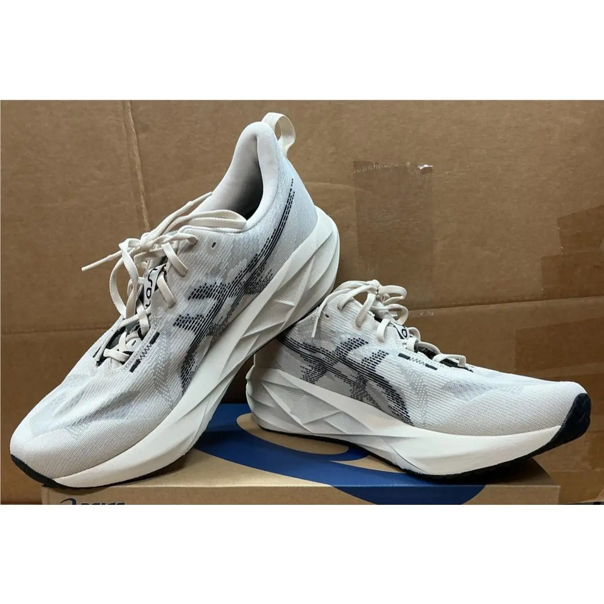 Asics shoes - Novablast 5 - Novablast - 1011B974250 - Oatmeal/Black 0