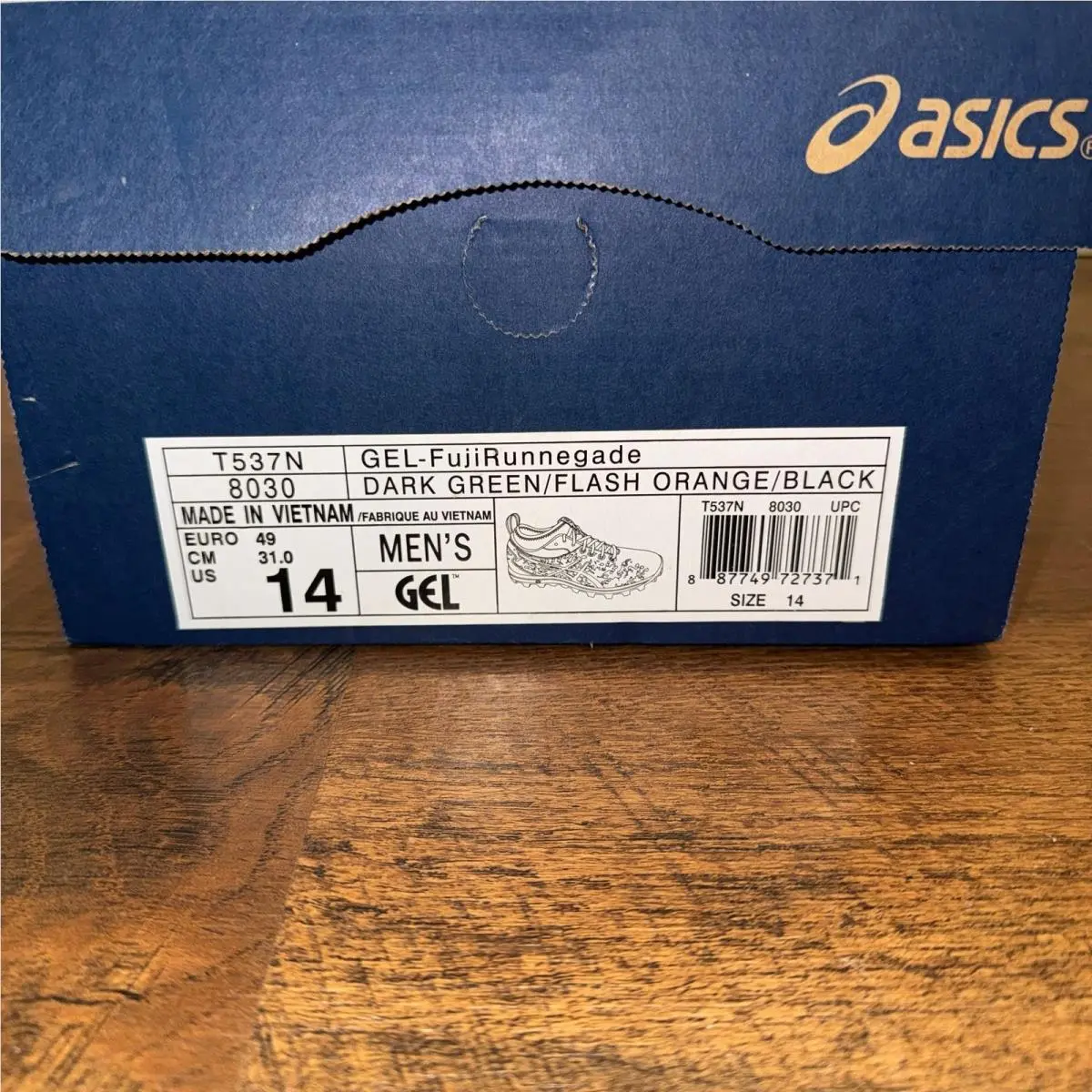 Asics shoes - GEL-FujiRunnegade - Multicolor 5