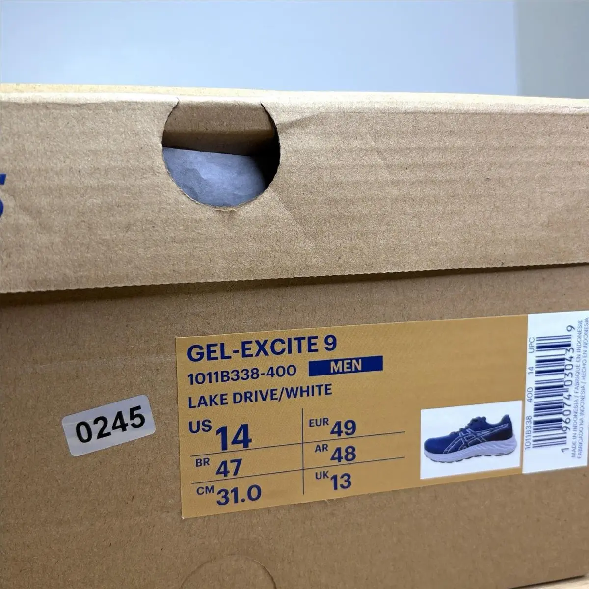 Asics shoes - ASICS GEL-Excite 9 - 1011B338-003 - Blue 11