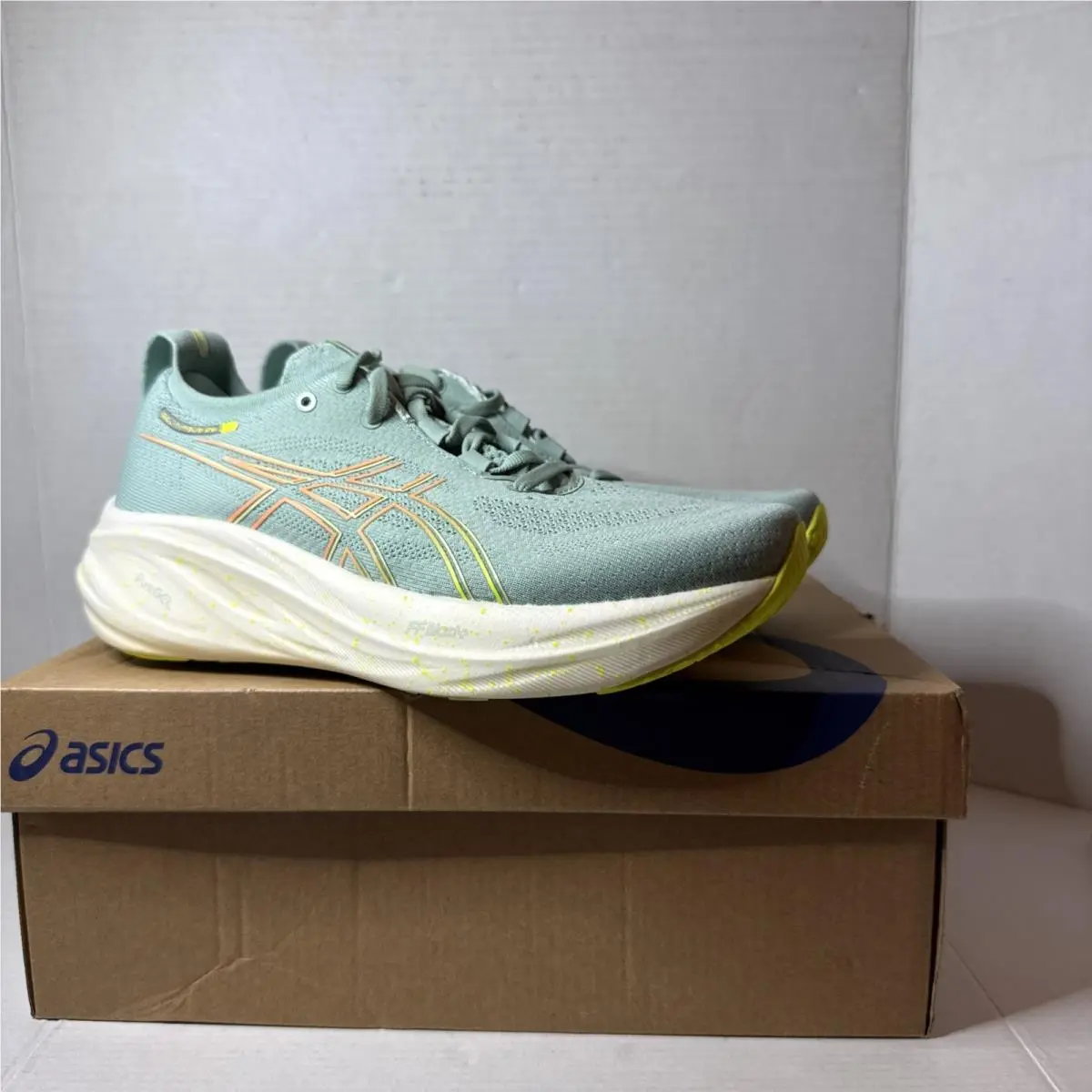 Asics shoes - ASICS Gel Nimbus - Gel Nimbus - 1012B601-301 - Green (UPC: 197298369923) 0