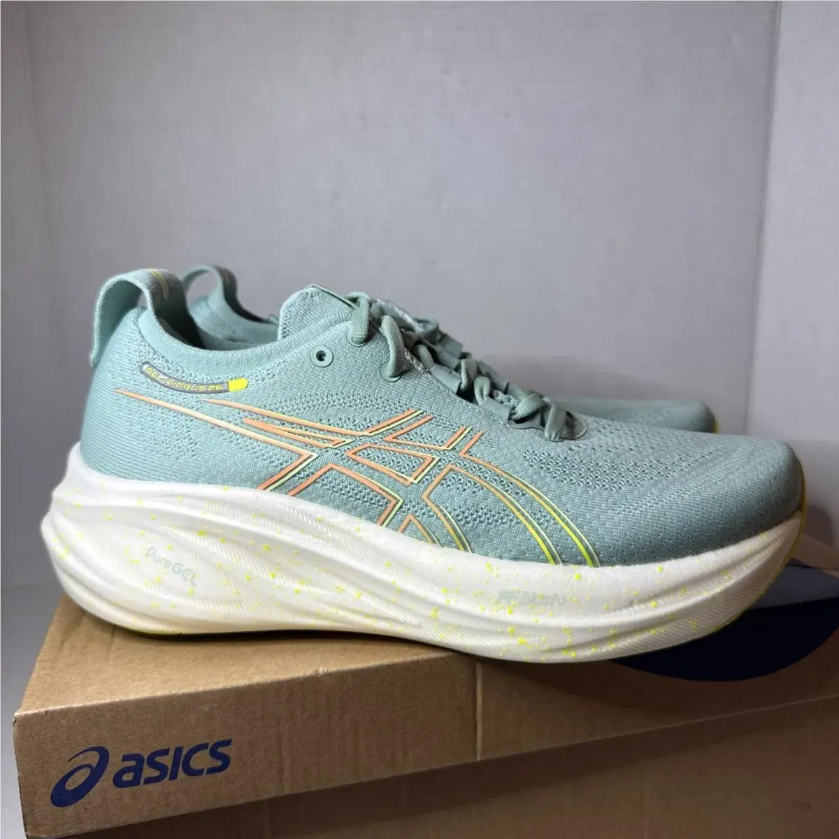 Asics shoes - ASICS Gel Nimbus - Gel Nimbus - 1012B601-301 - Green (UPC: 197298369923) 1