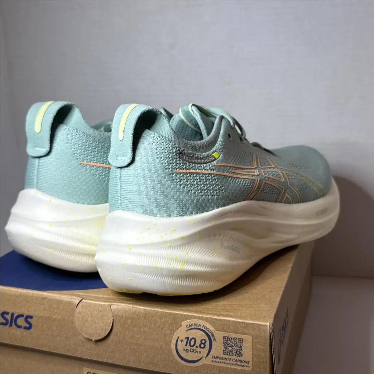 Asics shoes - ASICS Gel Nimbus - Gel Nimbus - 1012B601-301 - Green (UPC: 197298369923) 4