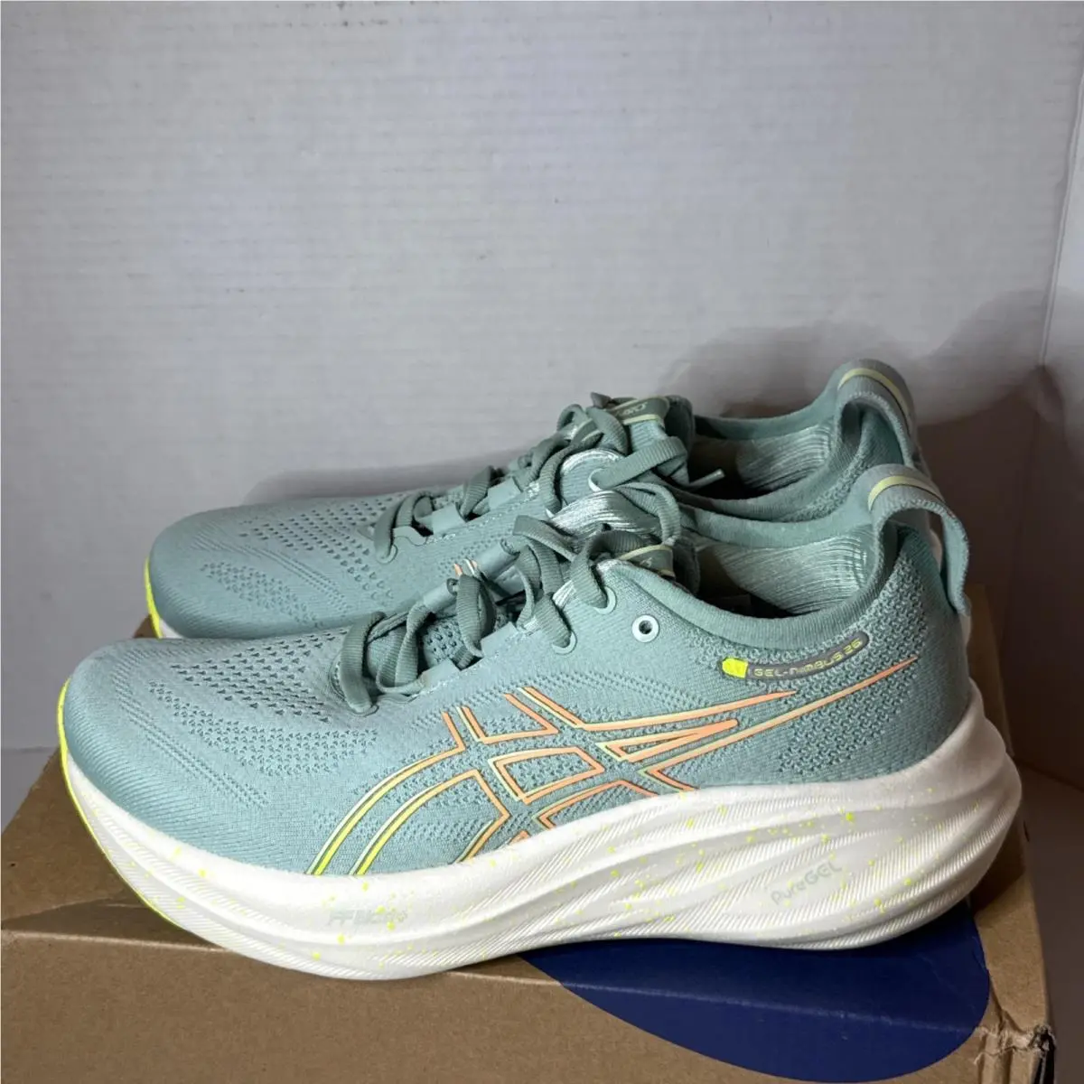 Asics shoes - ASICS Gel Nimbus - Gel Nimbus - 1012B601-301 - Green (UPC: 197298369923) 6