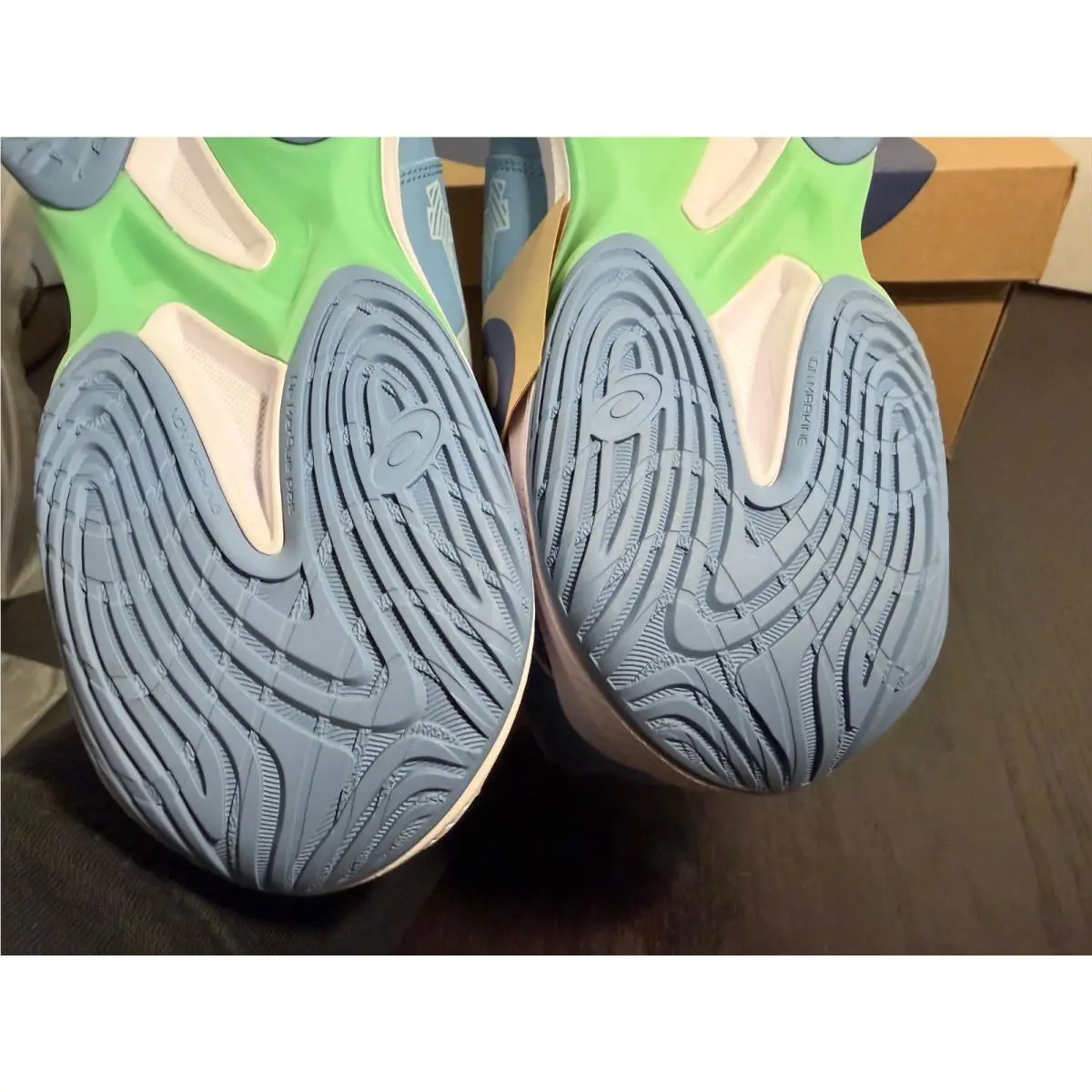 Asics shoes - Asics Blade FF 2 - Blade - Blue, Green, White 16