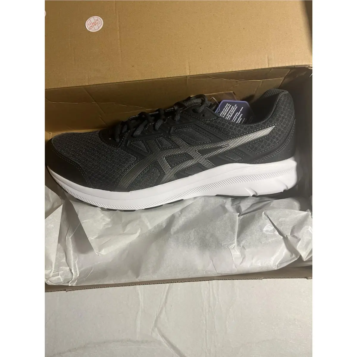 Asics Jolt 3 Mens Size 13 Extra Wide 4E Graphite Grey Gunmetal Running Shoes