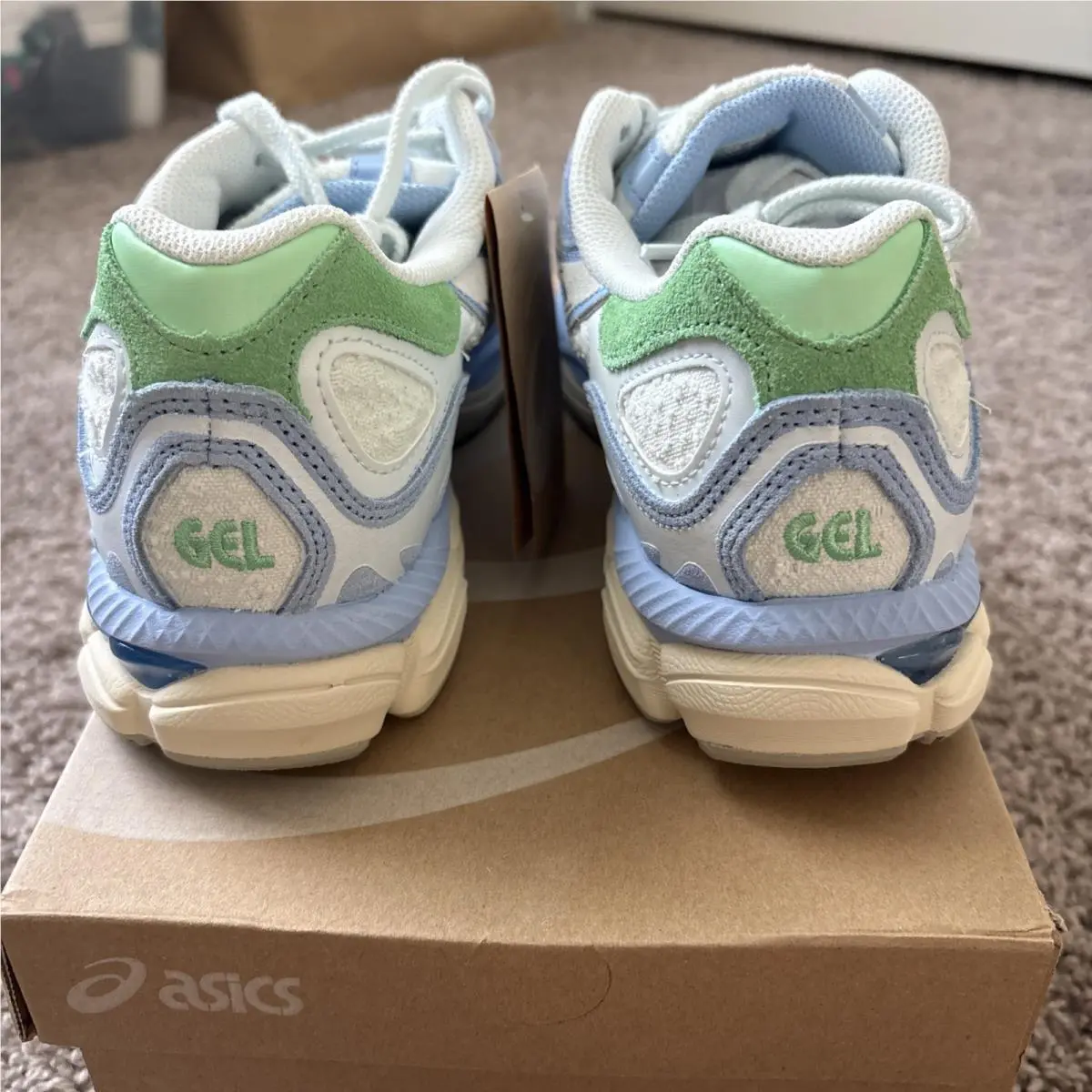 Asics shoes - ASICS Gel NYC - Gel NYC - 1203A826-400 - Blue, Manufacturer: Airy Blue/Stone Wash 2