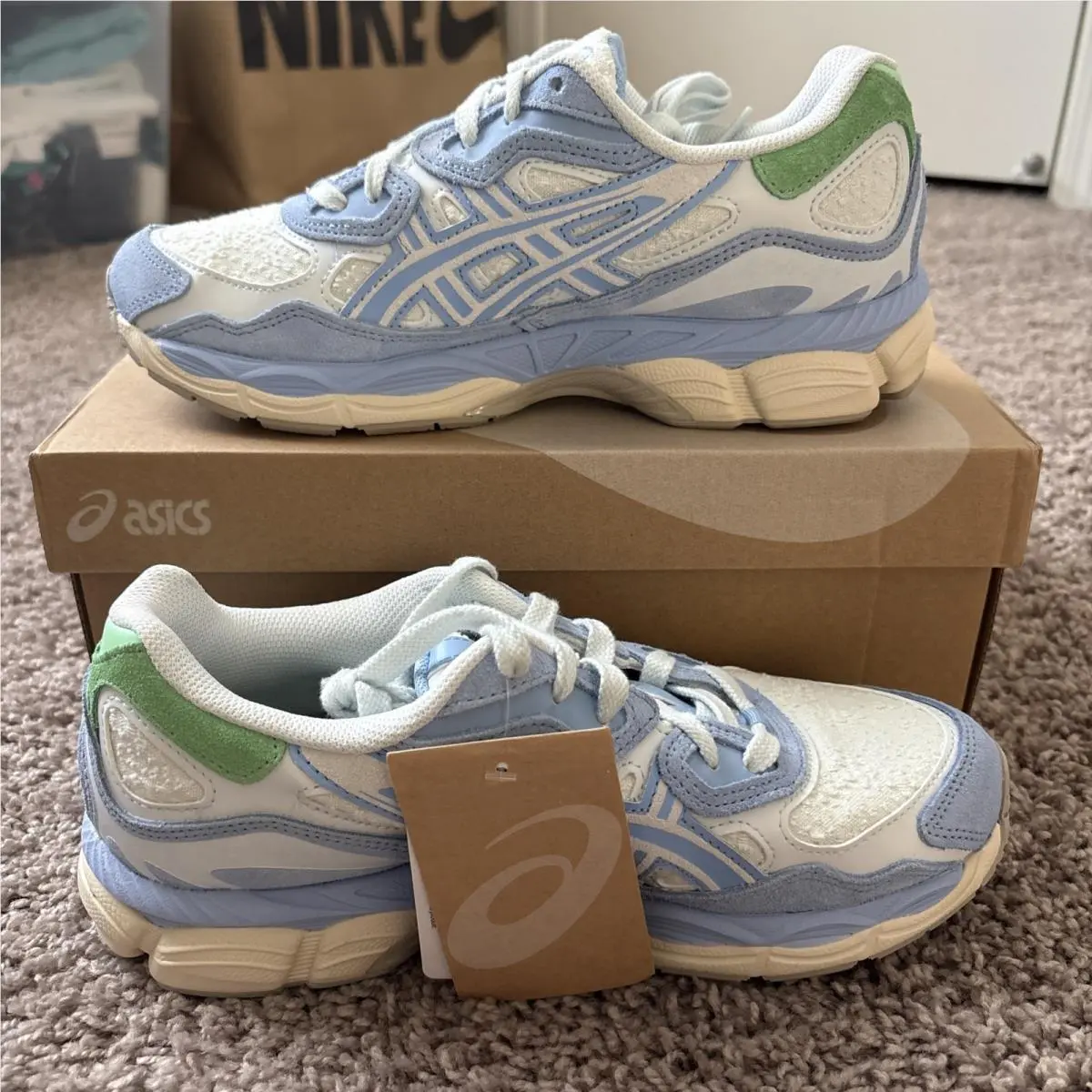 Asics shoes - ASICS Gel NYC - Gel NYC - 1203A826-400 - Blue, Manufacturer: Airy Blue/Stone Wash 3