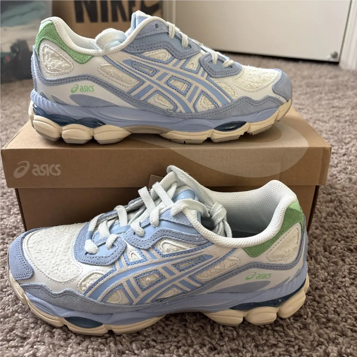 Asics shoes - ASICS Gel NYC - Gel NYC - 1203A826-400 - Blue, Manufacturer: Airy Blue/Stone Wash 4