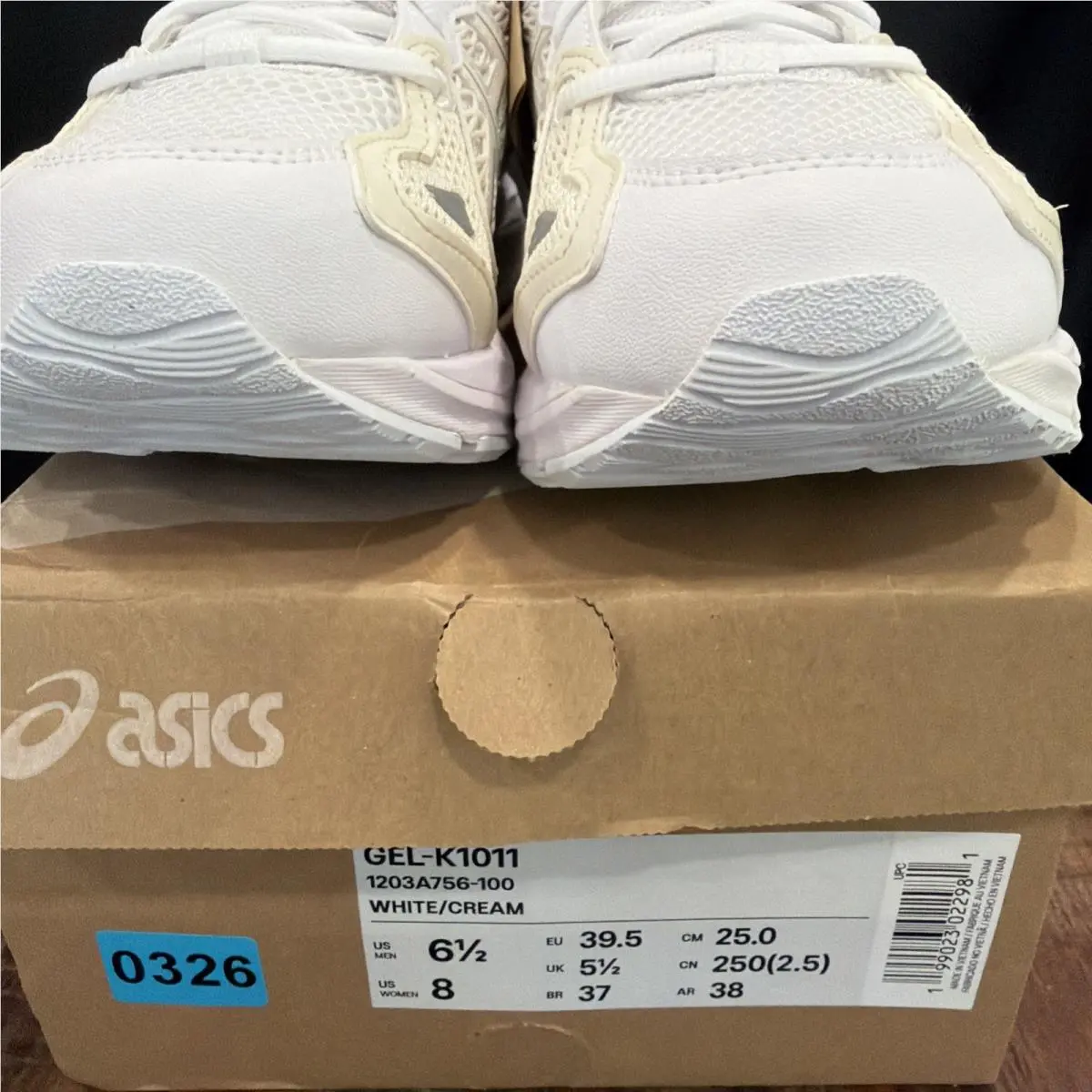 Asics shoes - asics gel-k1011 - 1203A756-100 - White 6