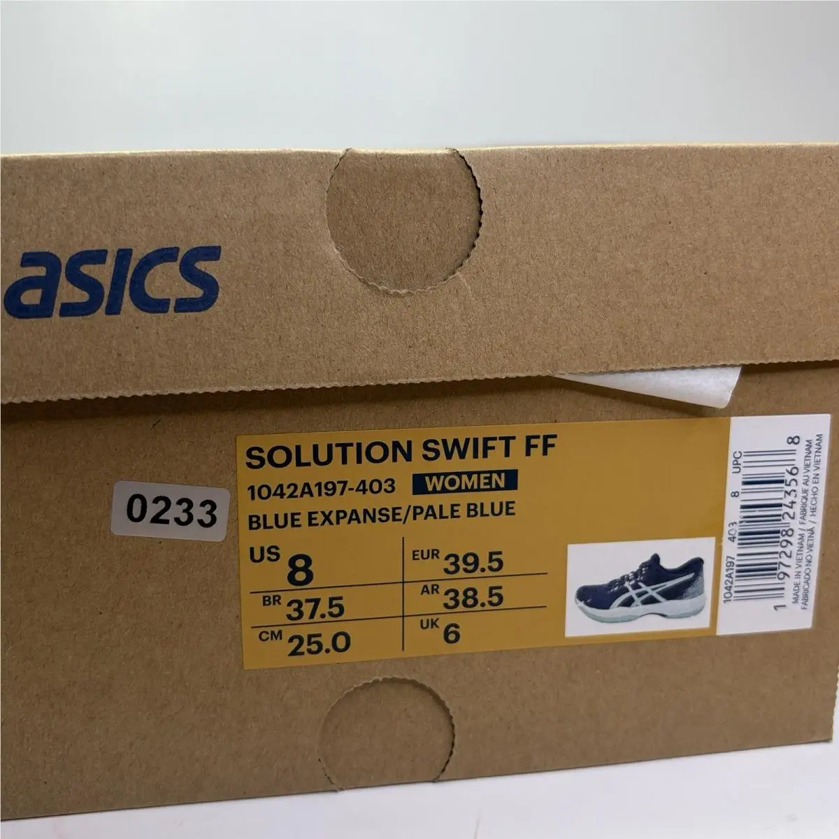 Asics shoes - ASICS Solution Swift - Solution Swift - 1042A197 - BLUE/PALE BLUE 12