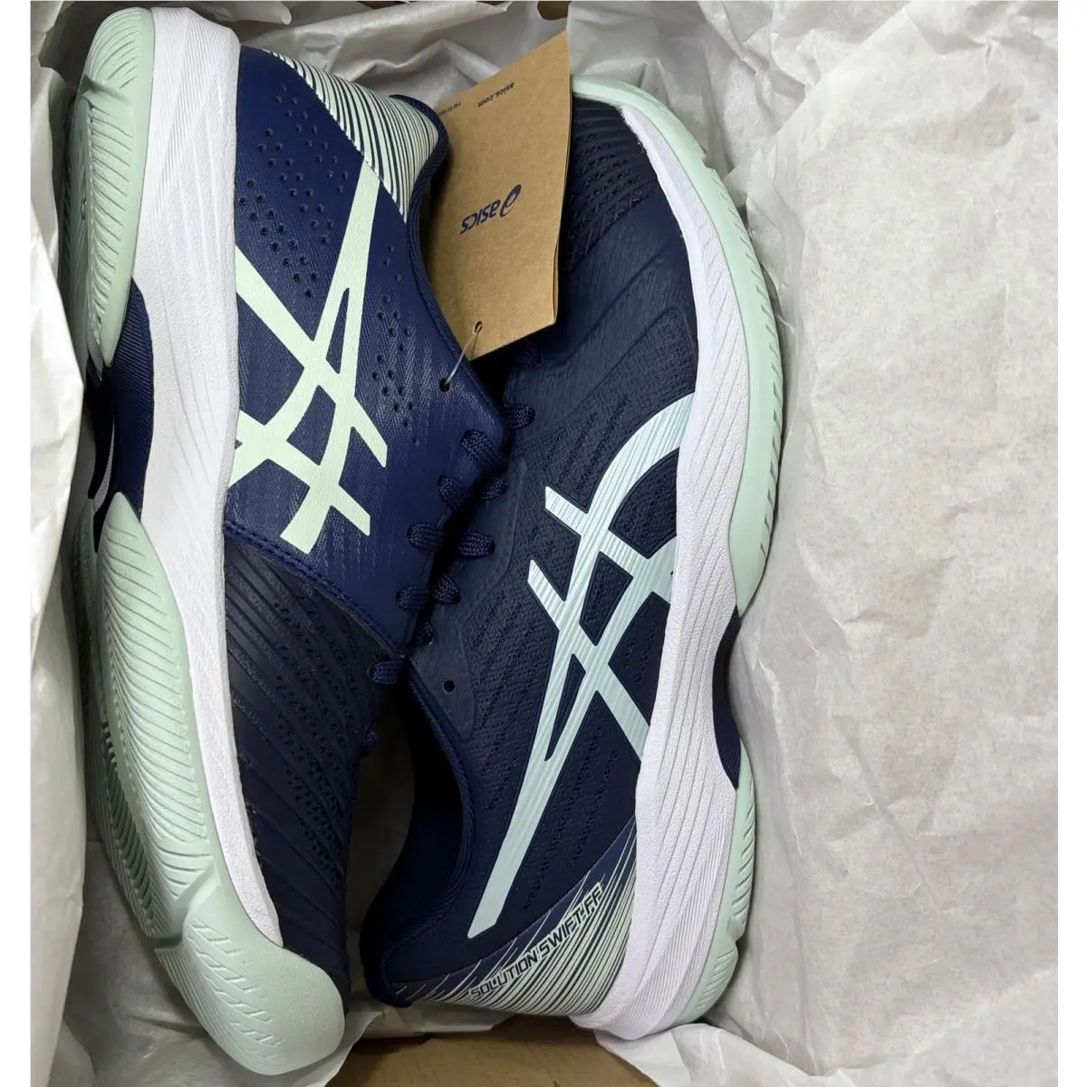 Asics shoes - ASICS Solution Swift - Solution Swift - 1042A197 - BLUE/PALE BLUE 11