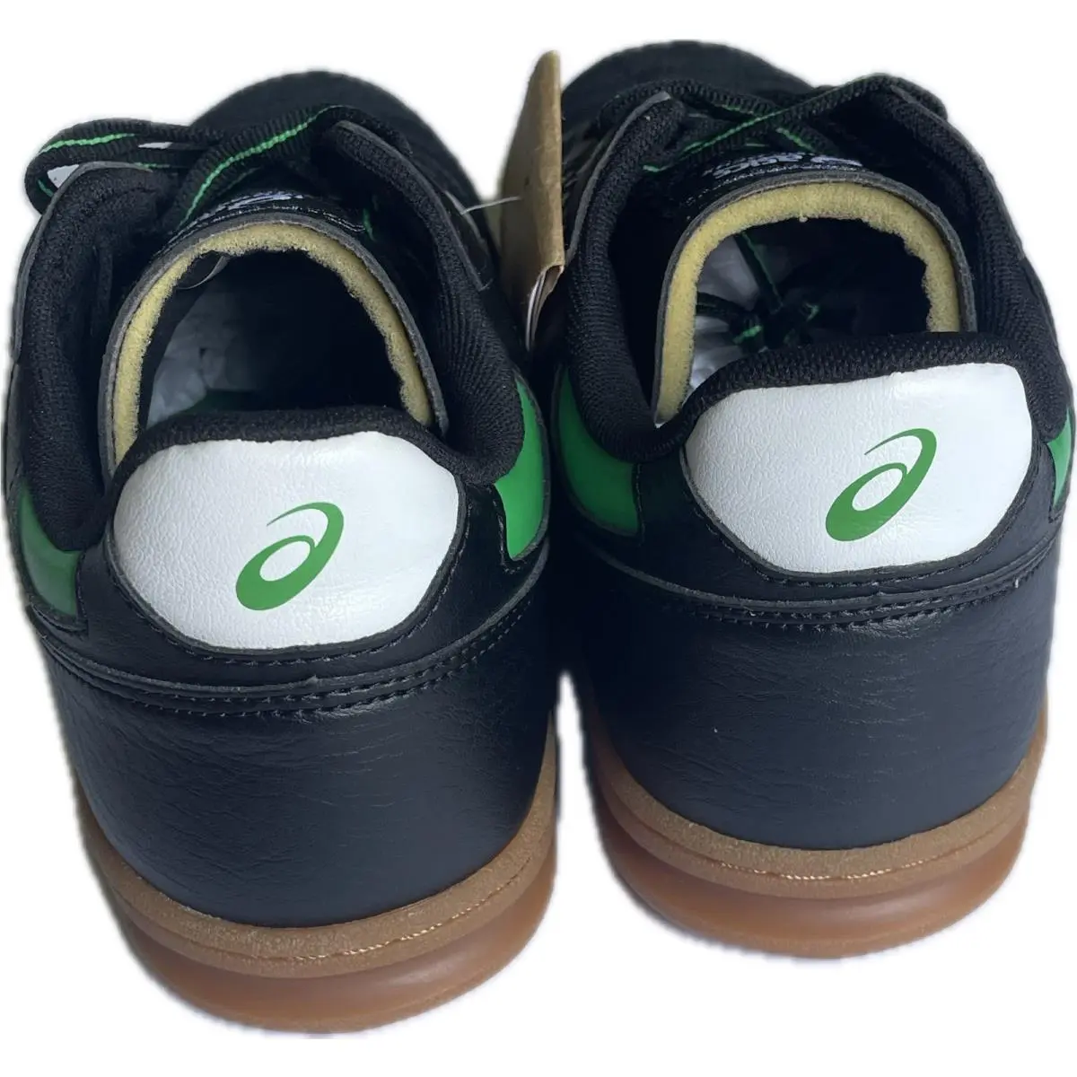 Asics shoes - ASICS HOMME DEUX - HOMME DEUX - 1203A832-001 - Black/white/green, Main: Black, Green 0