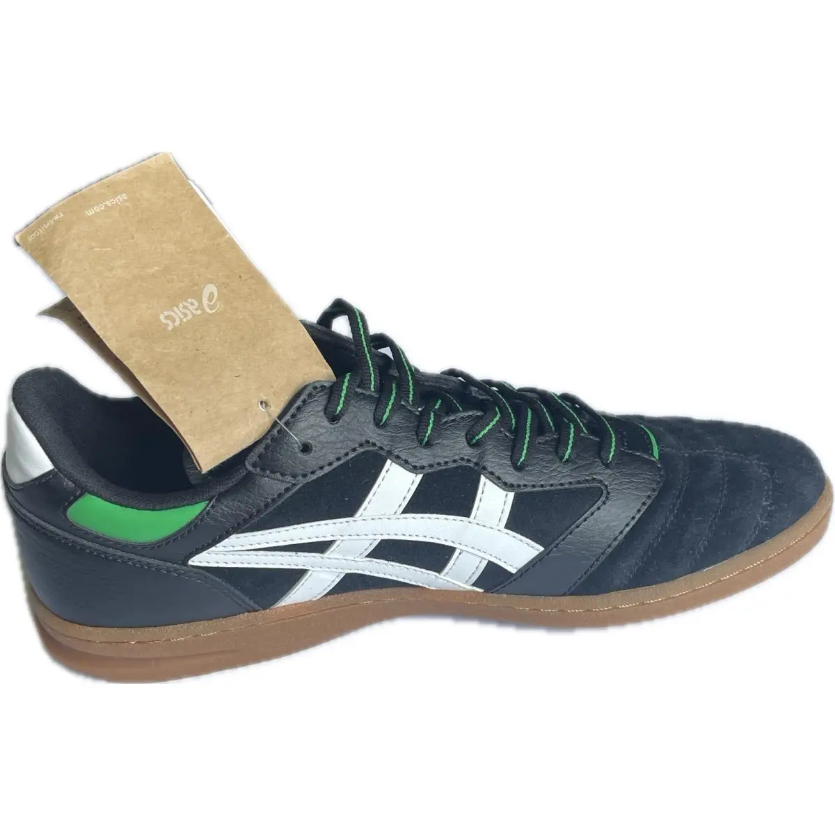 Asics shoes - ASICS HOMME DEUX - HOMME DEUX - 1203A832-001 - Black/white/green, Main: Black, Green 1