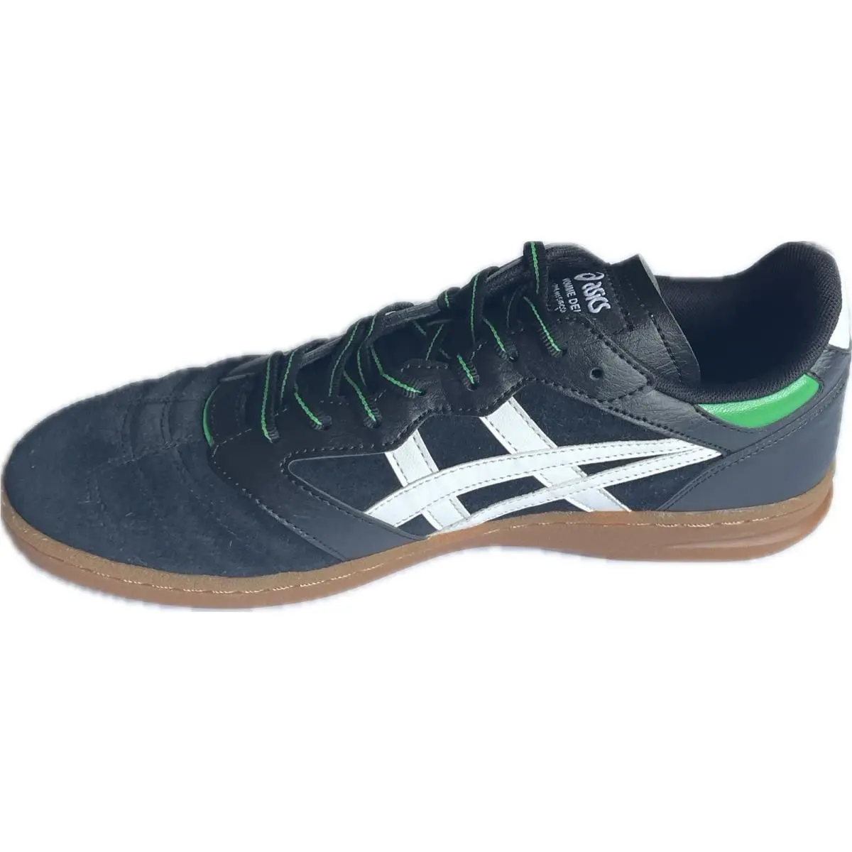 Asics shoes - ASICS HOMME DEUX - HOMME DEUX - 1203A832-001 - Black/white/green, Main: Black, Green 3