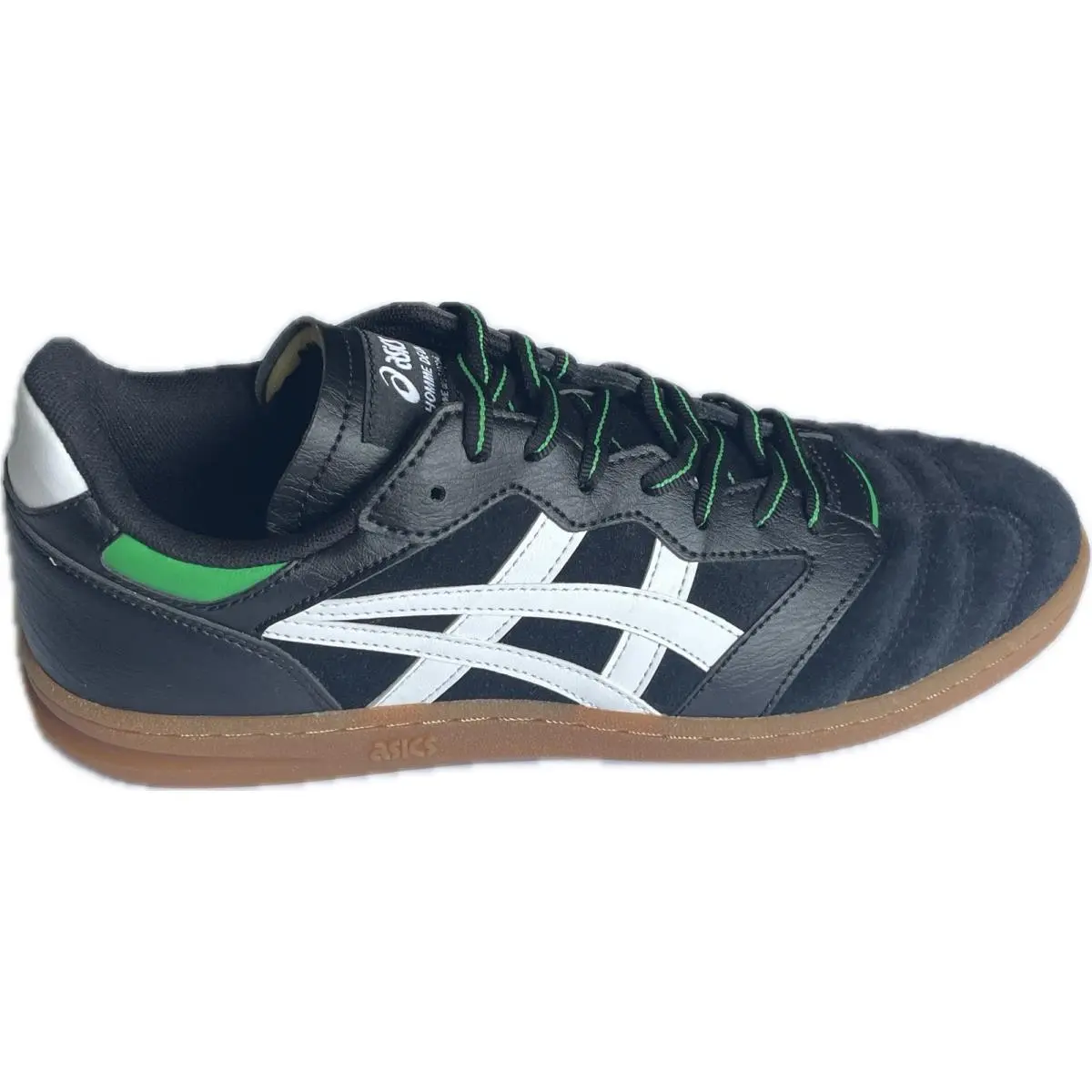 Asics shoes - ASICS HOMME DEUX - HOMME DEUX - 1203A832-001 - Black/white/green, Main: Black, Green 4