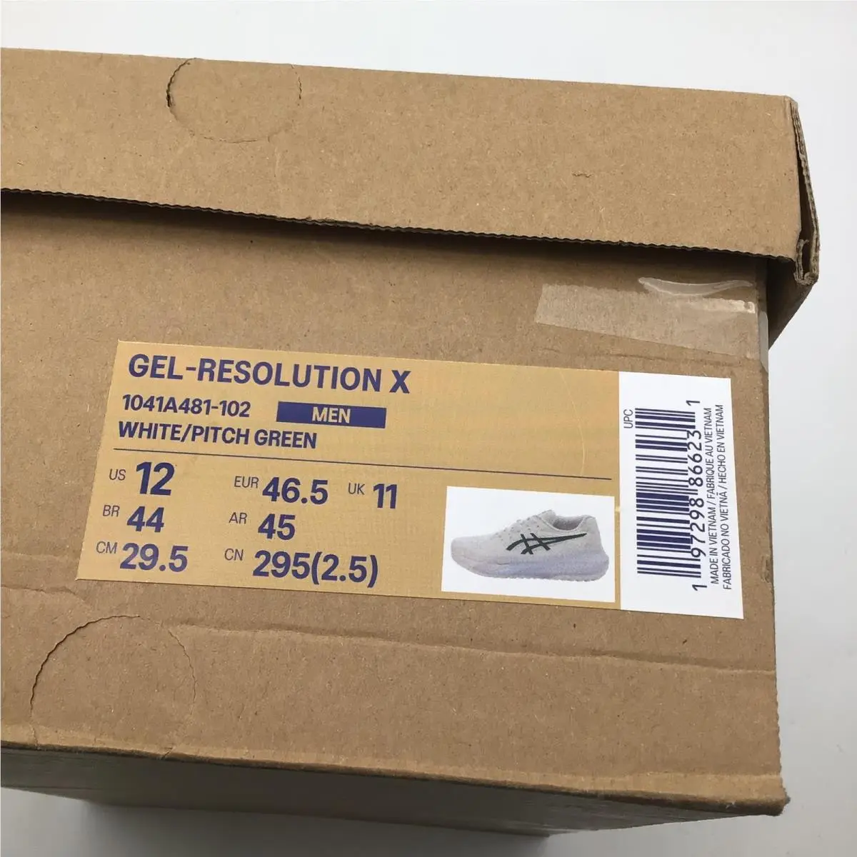 Asics shoes - Gel-Resolution X - White 5