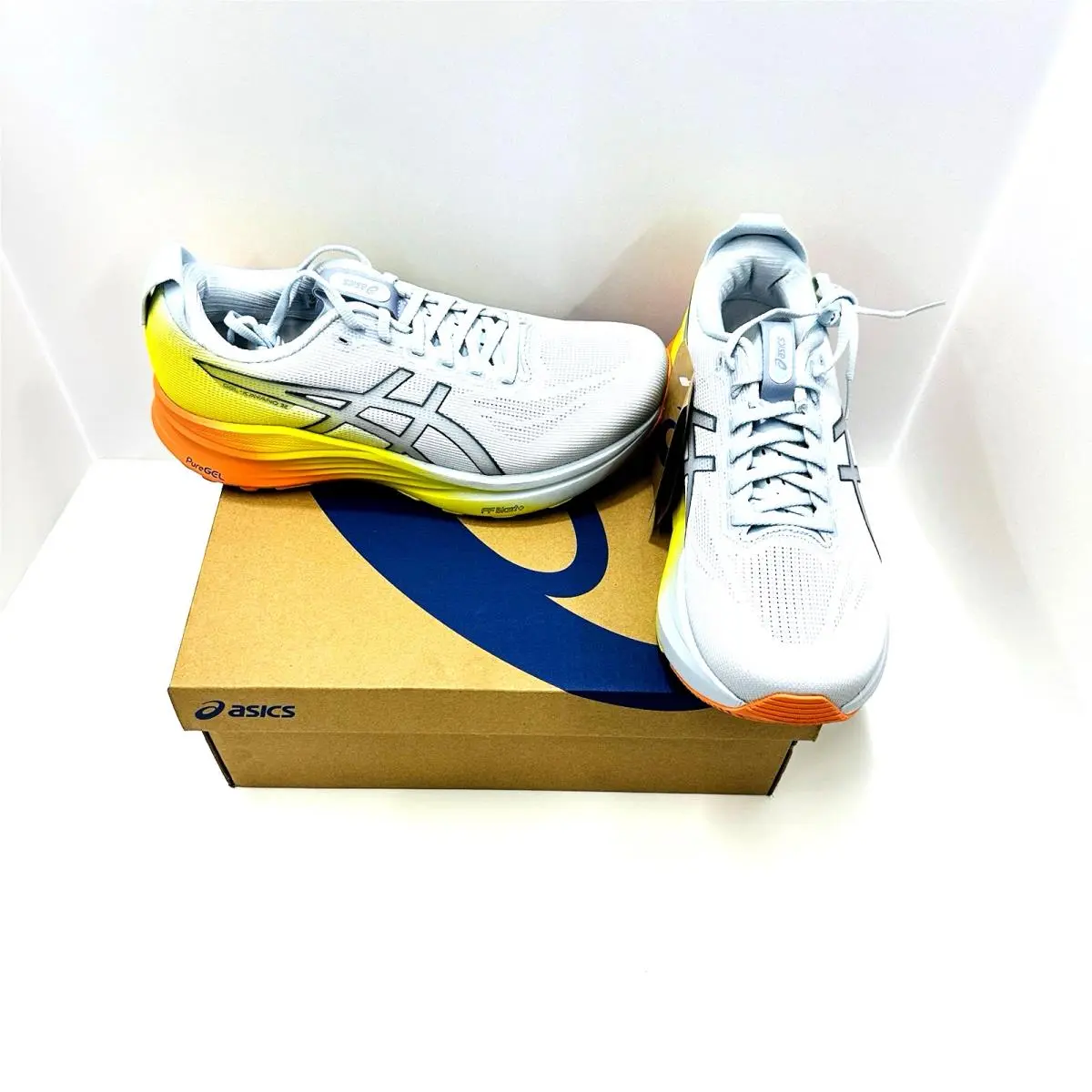 Asics shoes - ASICS Gel Kayano - Gel Kayano - 1011C284-400 - White, Yellow, Orange (UPC: 199023145734) 0