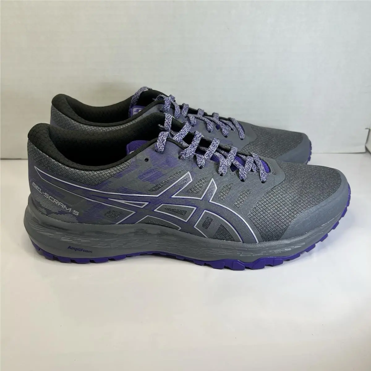 Asics shoes - ASICS GEL-SCRAM 5 - 1012A474 - Gray, Purple 2