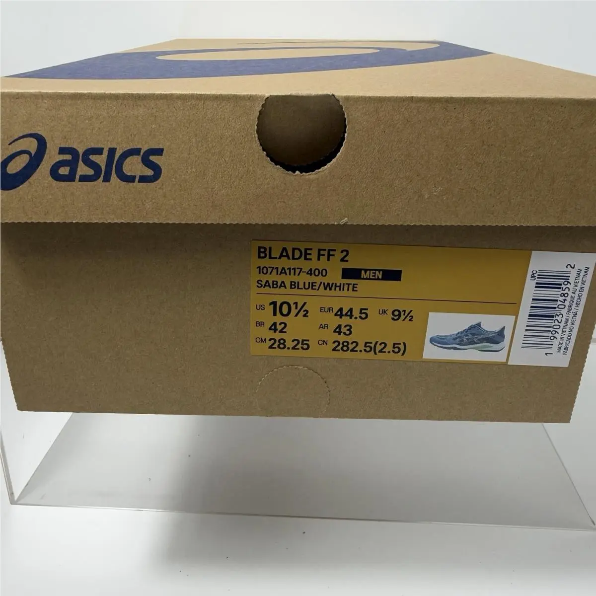 Asics shoes - Asics Blade FF 2 - Blade - 1071A117-400 - Blue 6