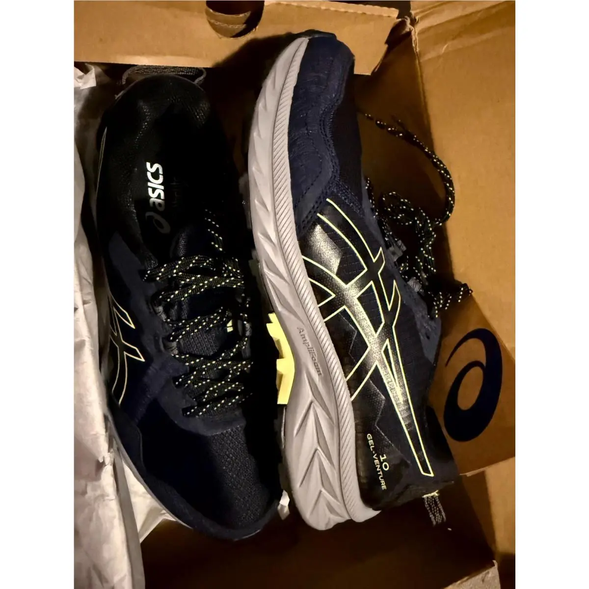 Asics shoes - ASICS GEL-Venture 10 - 1011B967-400 - Navy, Gray, Black 0