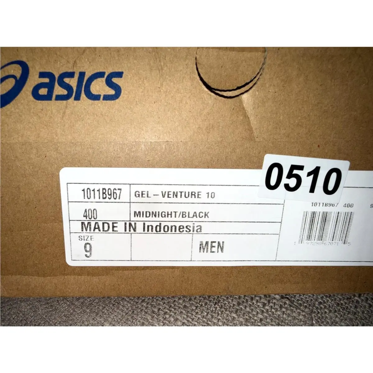 Asics shoes - ASICS GEL-Venture 10 - 1011B967-400 - Navy, Gray, Black 4