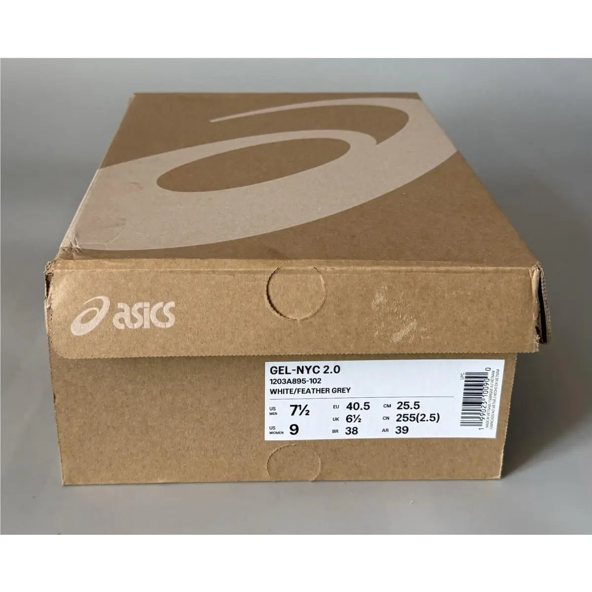Asics shoes - ASICS Gel-NYC - White Feather Grey (UPC: 0199023100863) 8