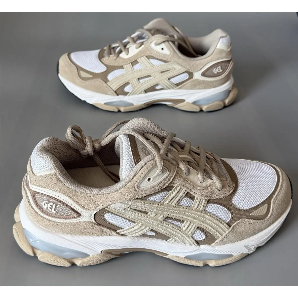 Asics shoes - ASICS Gel-NYC - White Feather Grey (UPC: 0199023100863) 0