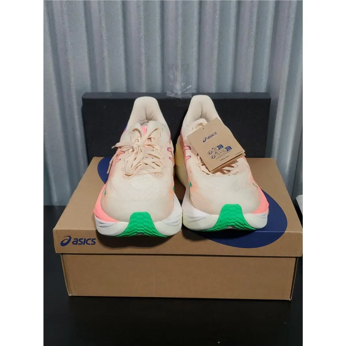 Asics shoes - 1013A177-800 - 1013A177-800 - Orange/Green (UPC: 199023159557) 4
