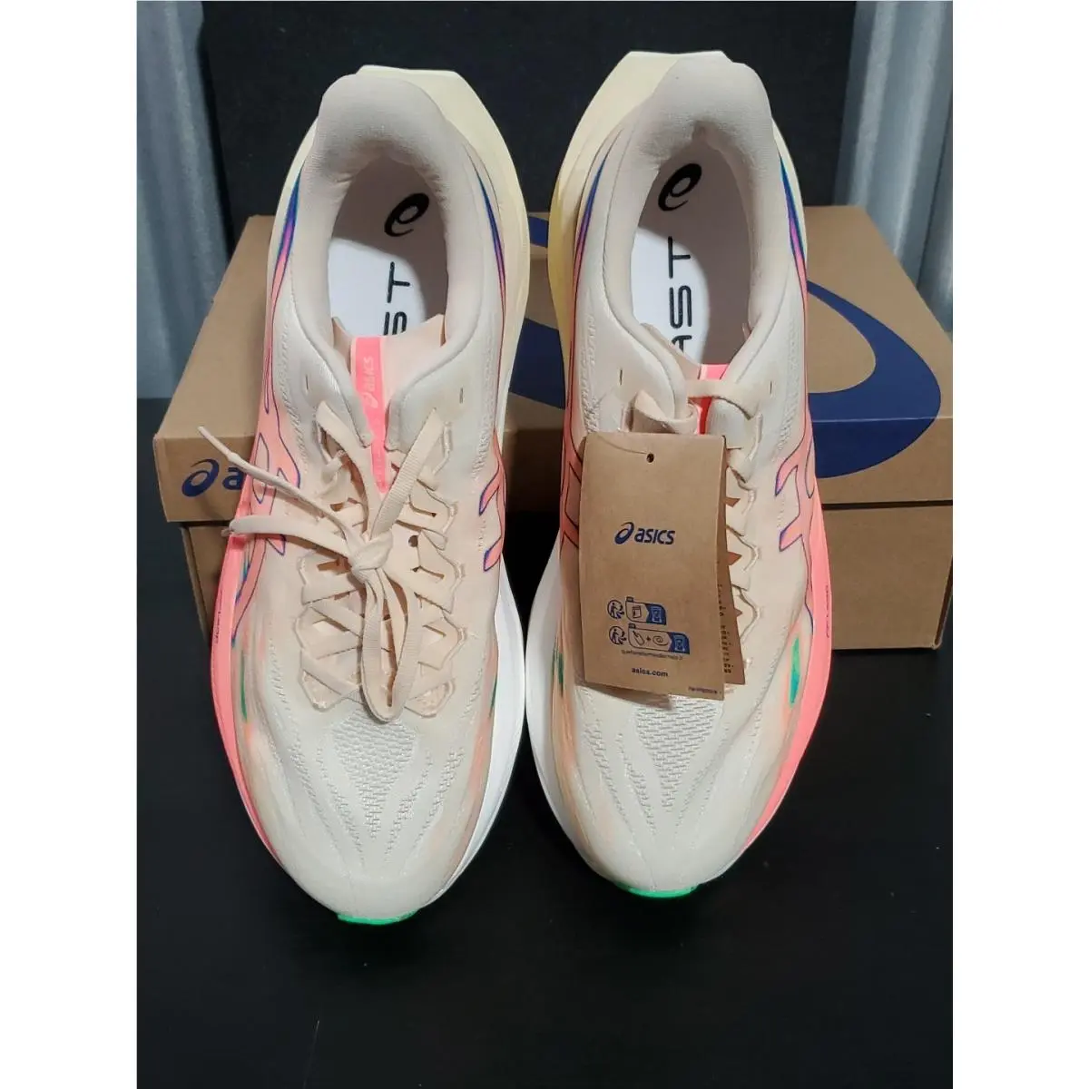 Asics shoes - 1013A177-800 - 1013A177-800 - Orange/Green (UPC: 199023159557) 5