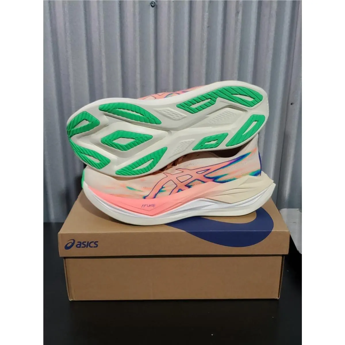 Asics shoes - 1013A177-800 - 1013A177-800 - Orange/Green (UPC: 199023159557) 6