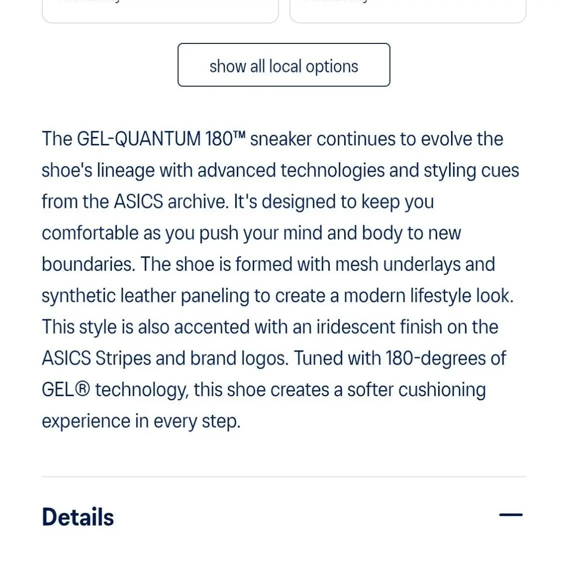 Asics shoes - ASICS Gel Quantum 180 - Gel Quantum - Black 1