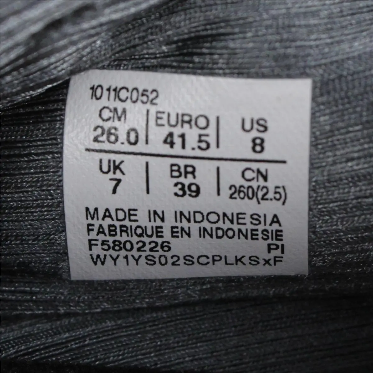Asics shoes - 1011C052022 - 1011C052-022 - Gray (UPC: 199023056856) 4