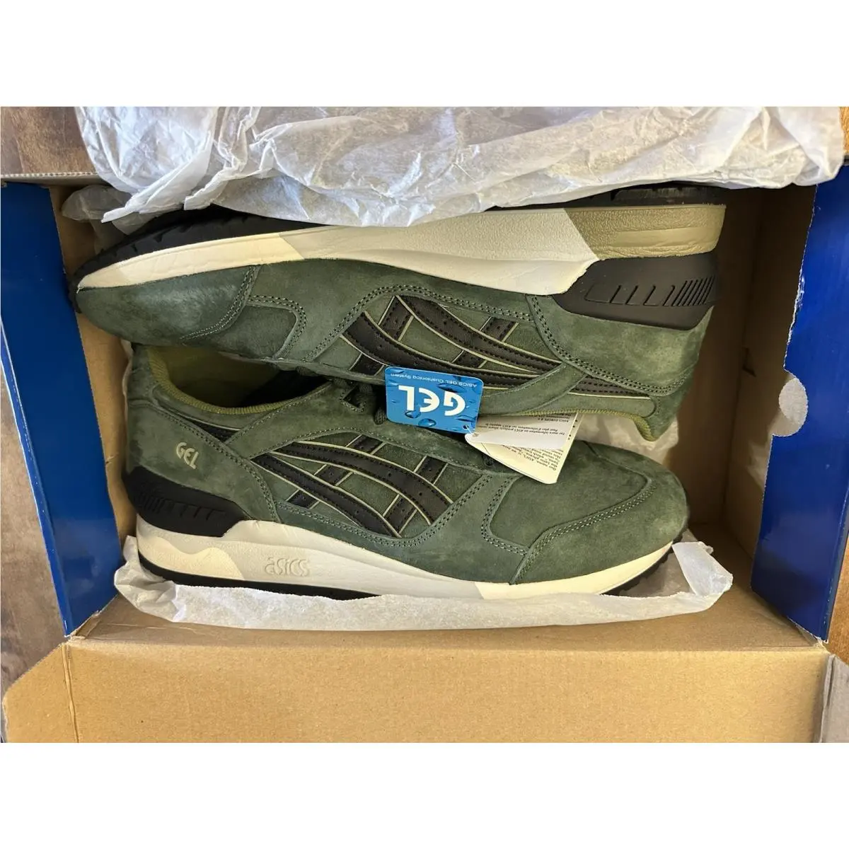Asics shoes - ASICS Gel-Respector - Green 0