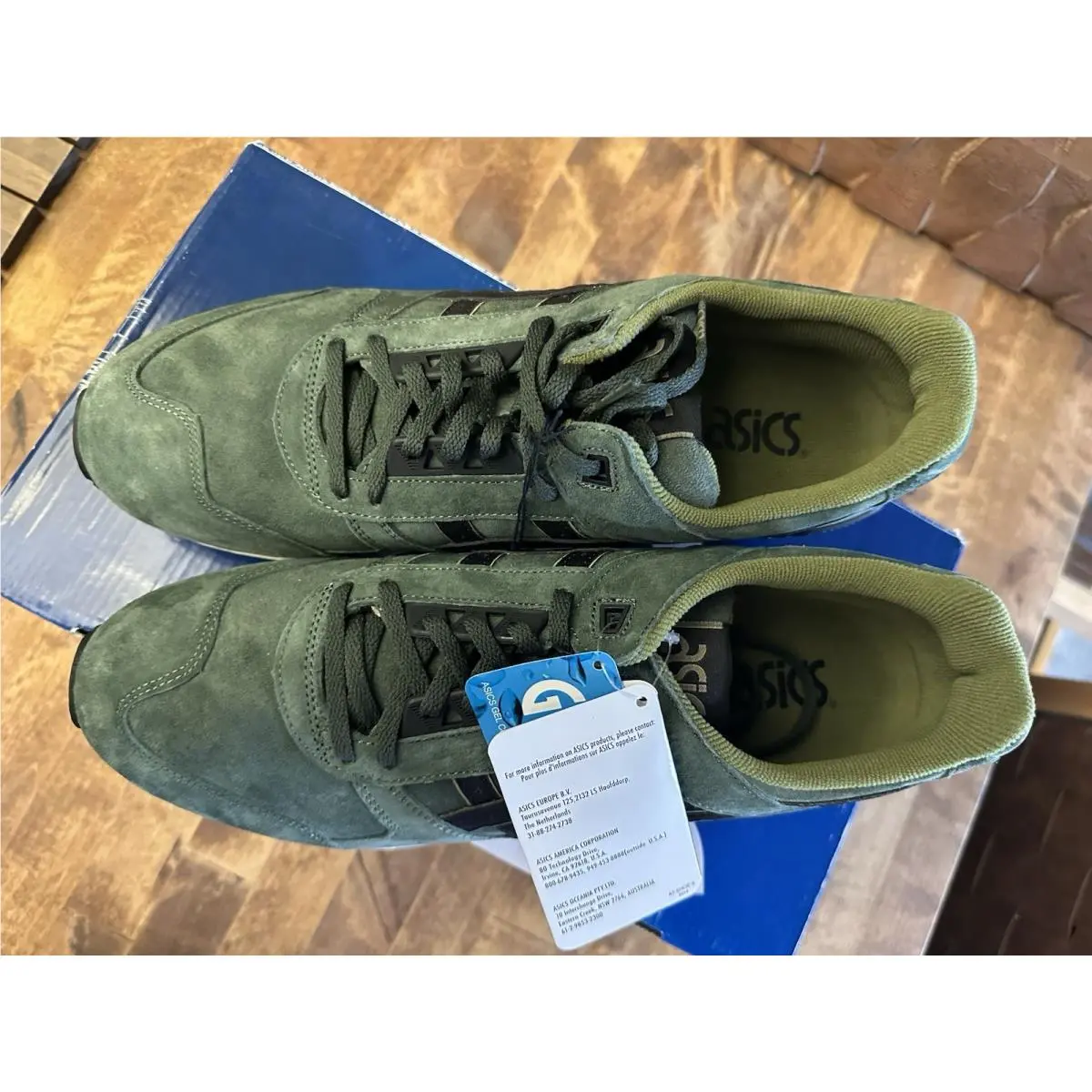 Asics shoes - ASICS Gel-Respector - Green 1