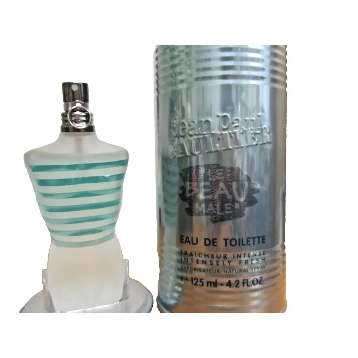 Le Beau Male Fraicheur Intense For Men 4.2 oz Edt Spray Seal by Jean Paul Gaultier