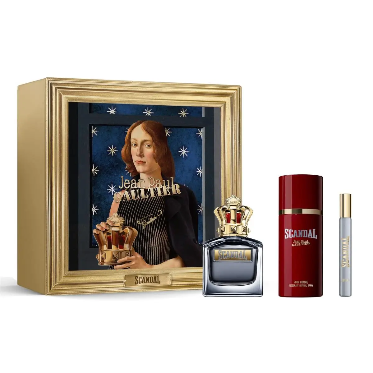 Scandal Pour Homme Gift Set - Eau de Toilette 3.4 oz + by Jean Paul Gaultier