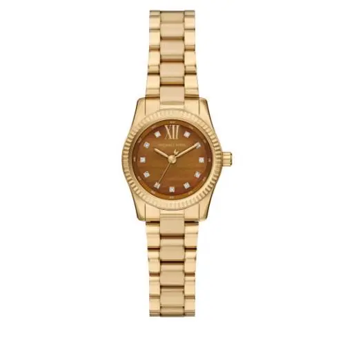Petite Lexington Pavé Gold 26mm Women`s Watch MK7575 by Michael Kors