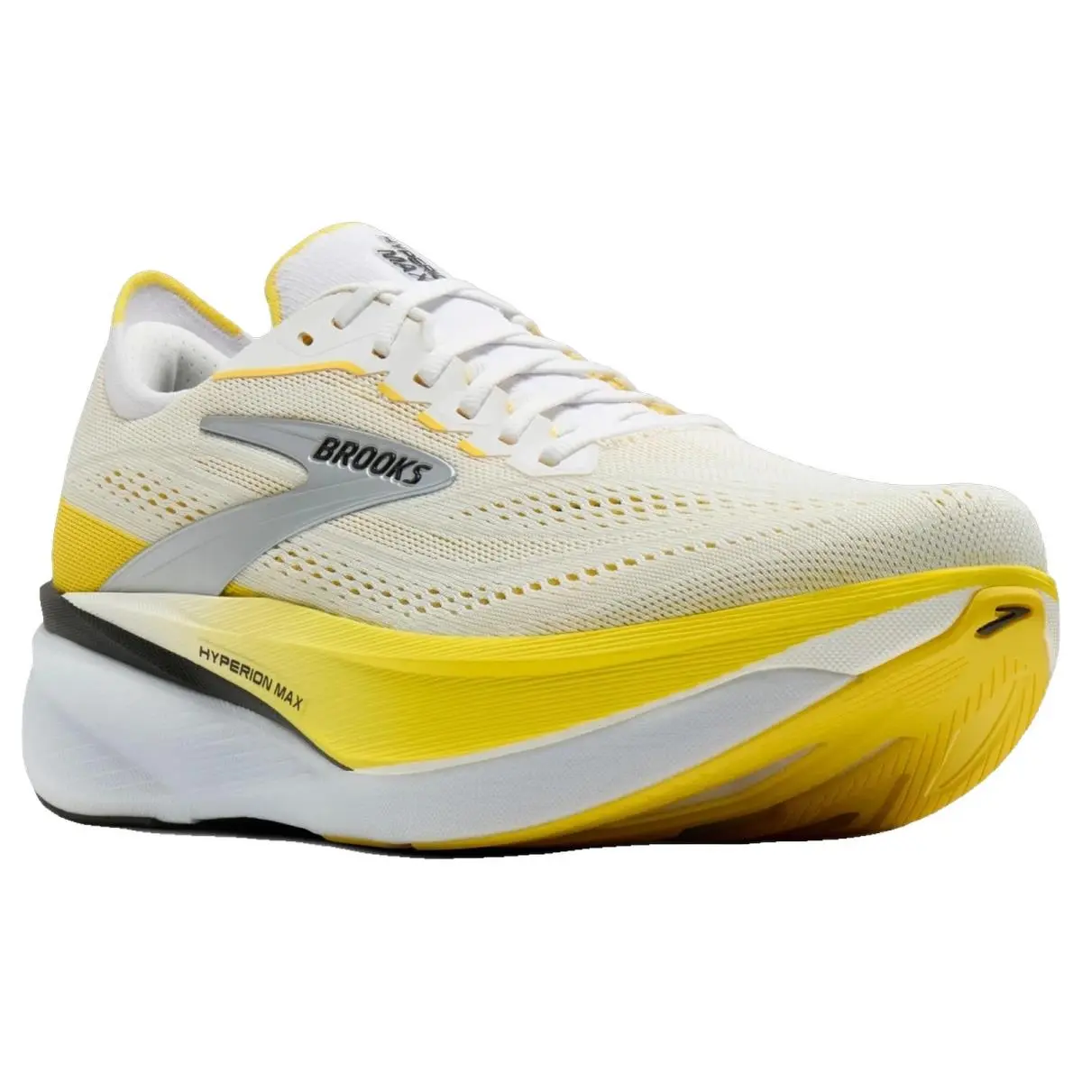 Brooks shoes - Brooks Hyperion Max 4 - Hyperion Max - 1104981D197 - White/Yellow/Black 4