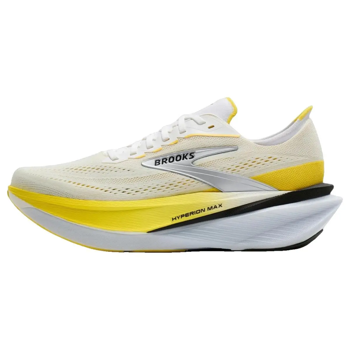 Brooks shoes - Brooks Hyperion Max 4 - Hyperion Max - 1104981D197 - White/Yellow/Black 15