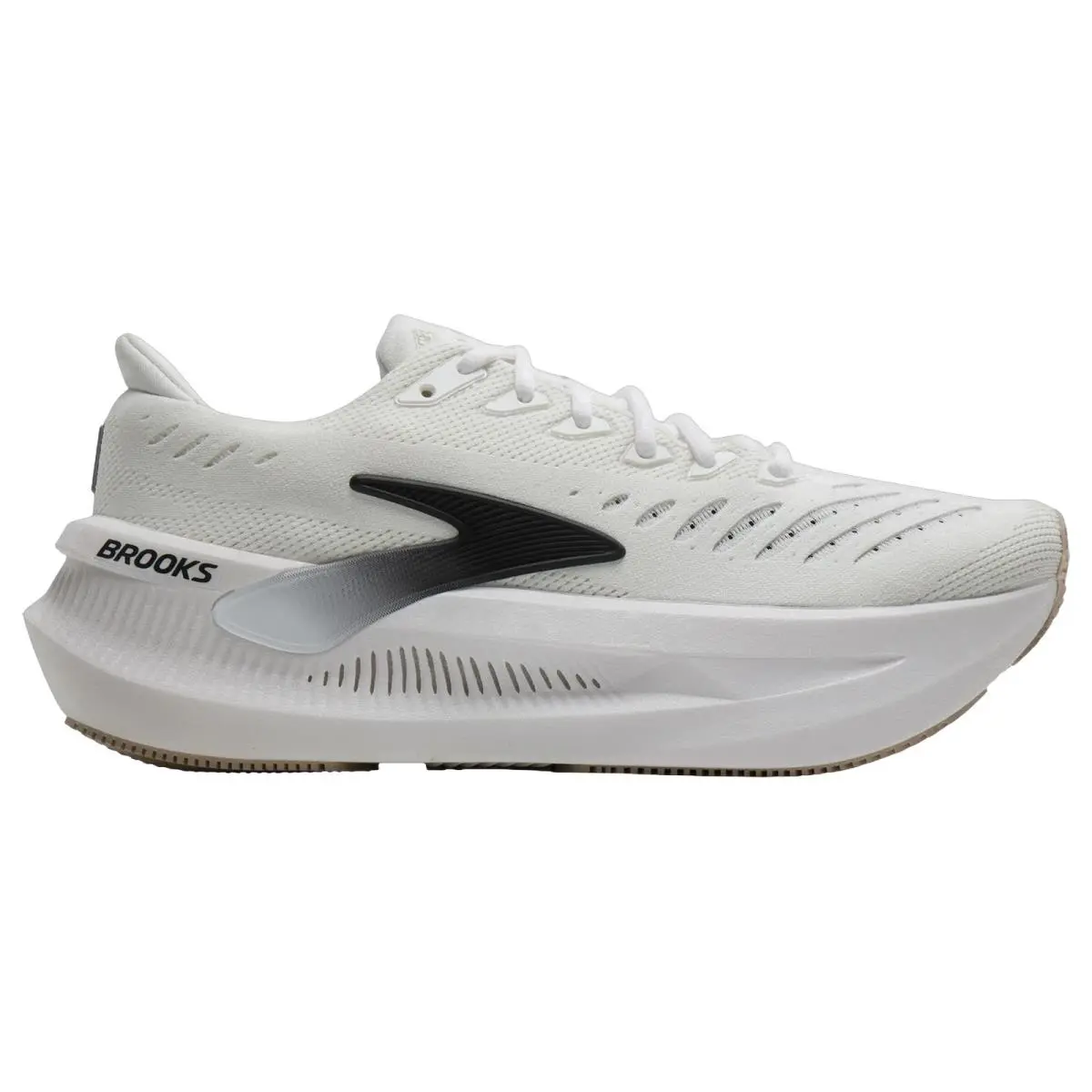Brooks shoes - Brooks Glycerin Max 2 - Glycerin Max - 1104791D131 - White/Black/Chateau Grey 7