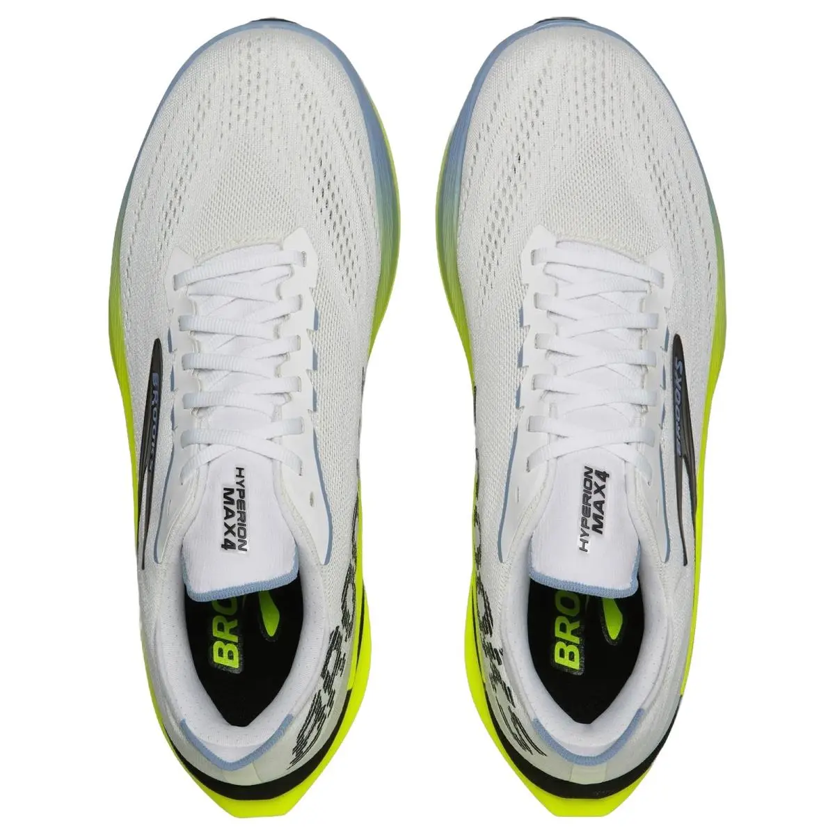 Brooks shoes - Brooks Hyperion Max 4 - Hyperion Max - 1104981D130 - White/Blue/Nightlife 0