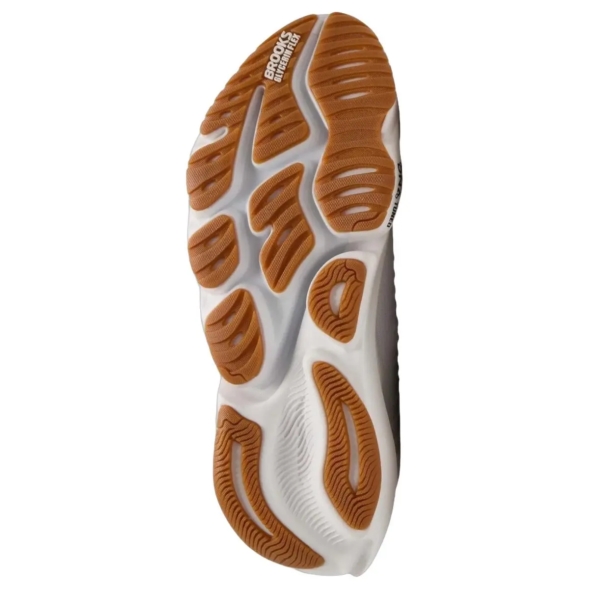 Brooks shoes - Brooks Glycerin Flex - Glycerin Flex - 1104781D187 - White/Black/Biscuit 9