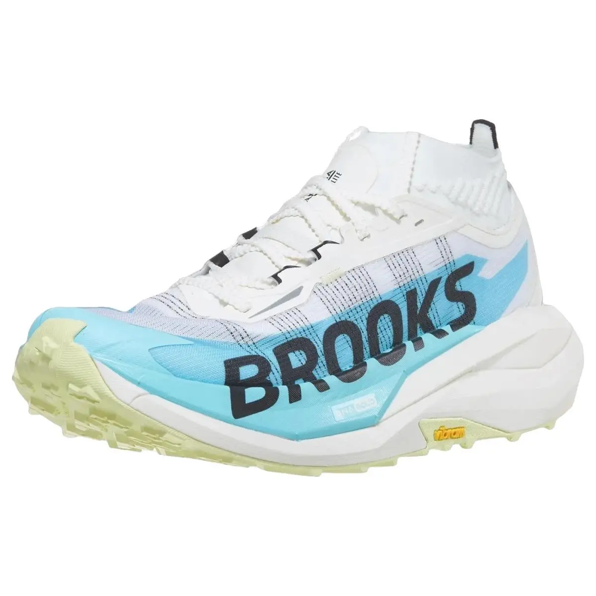 Brooks shoes - Brooks Cascadia Elite - Cascadia Elite - 1000551D116 - Star White/Bluefish/Black 6