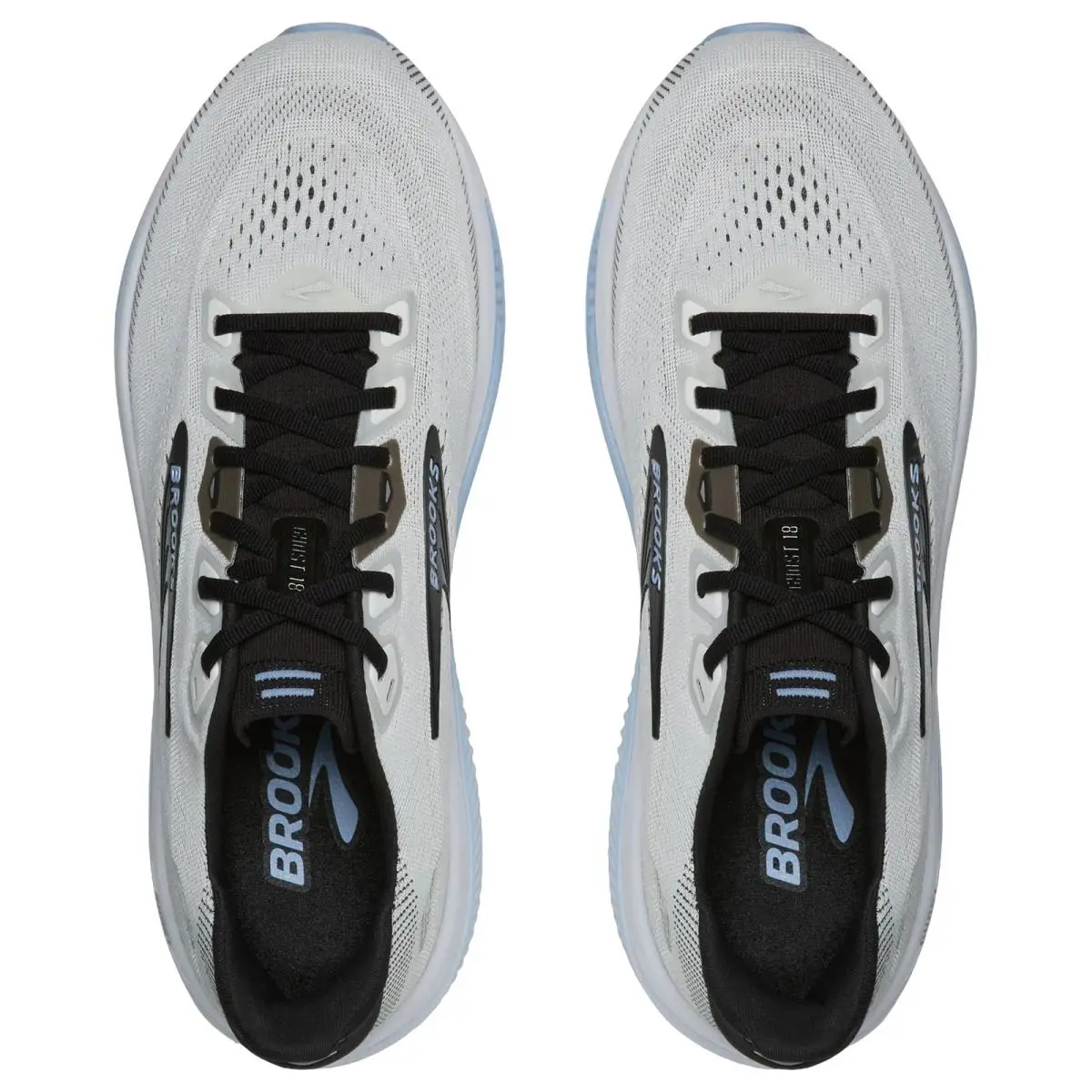 Brooks shoes - Brooks Ghost 18 - Ghost - 1104931D172 - White/Black/Open Air 8