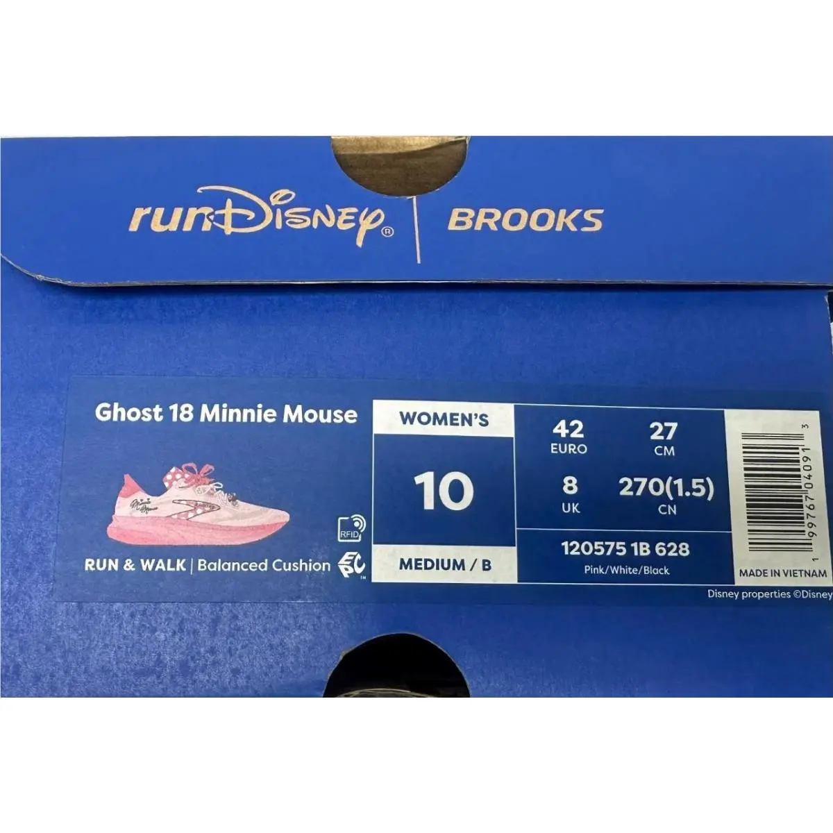 Brooks shoes - 120575-1B-628 - 120575-1B-628 - Pink, Manufacturer: Pink/White/Black 6