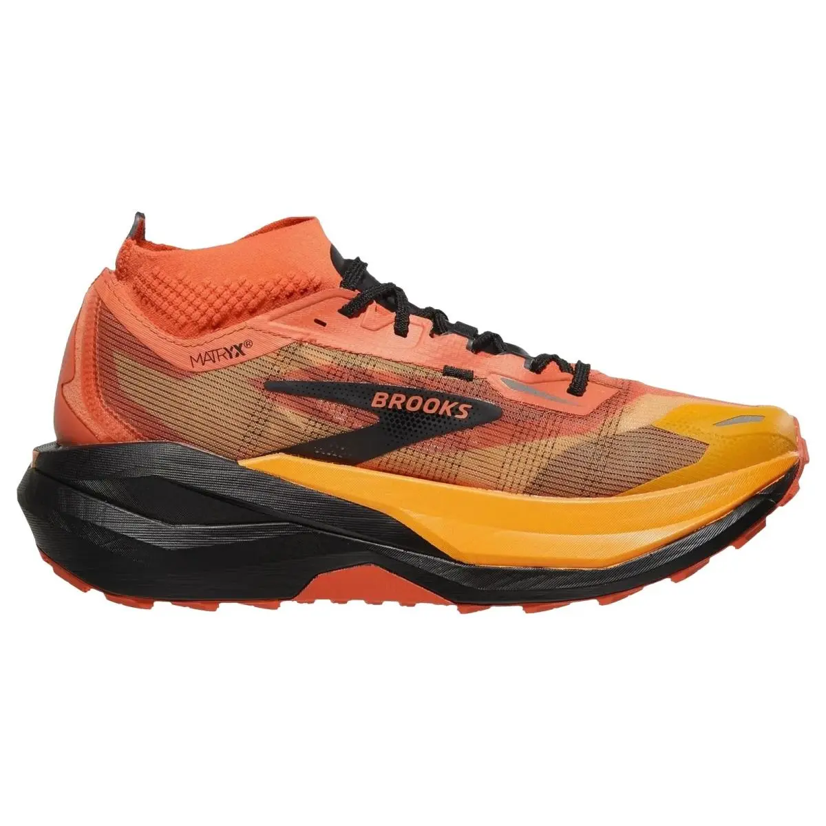 Brooks shoes - Brooks Cascadia Elite - Cascadia Elite - 1000551D622 - Tigerlily/Black/Orange 1