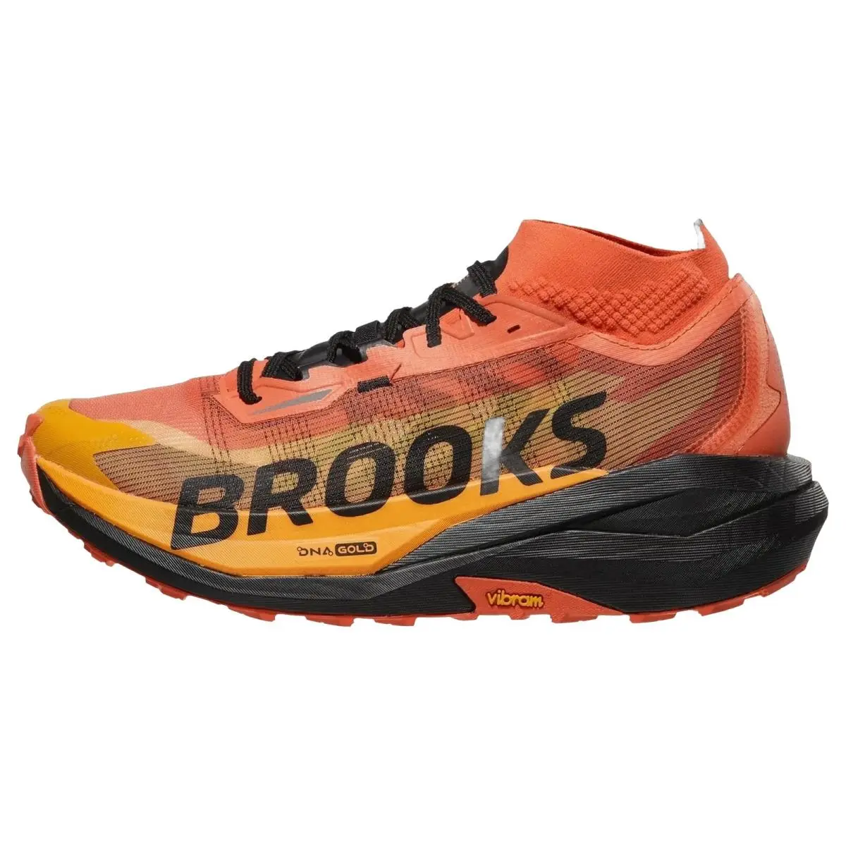 Brooks shoes - Brooks Cascadia Elite - Cascadia Elite - 1000551D622 - Tigerlily/Black/Orange 5