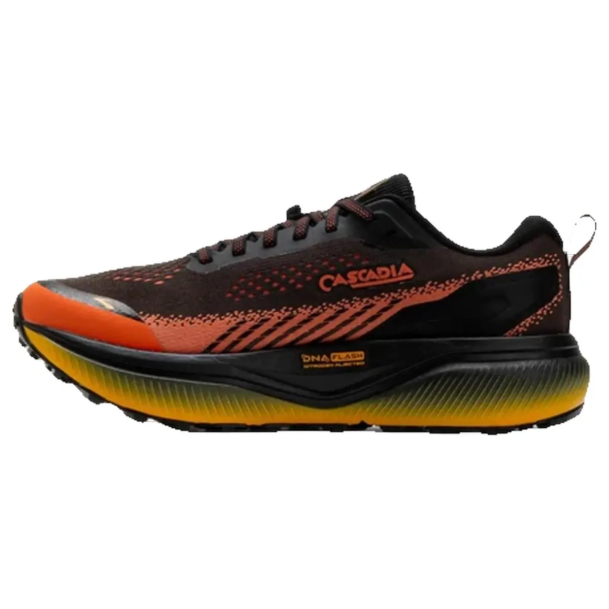 Brooks shoes - Brooks Cascadia 20 - Cascadia - 1104891D016 - Black/Tigerlily/Orange 7